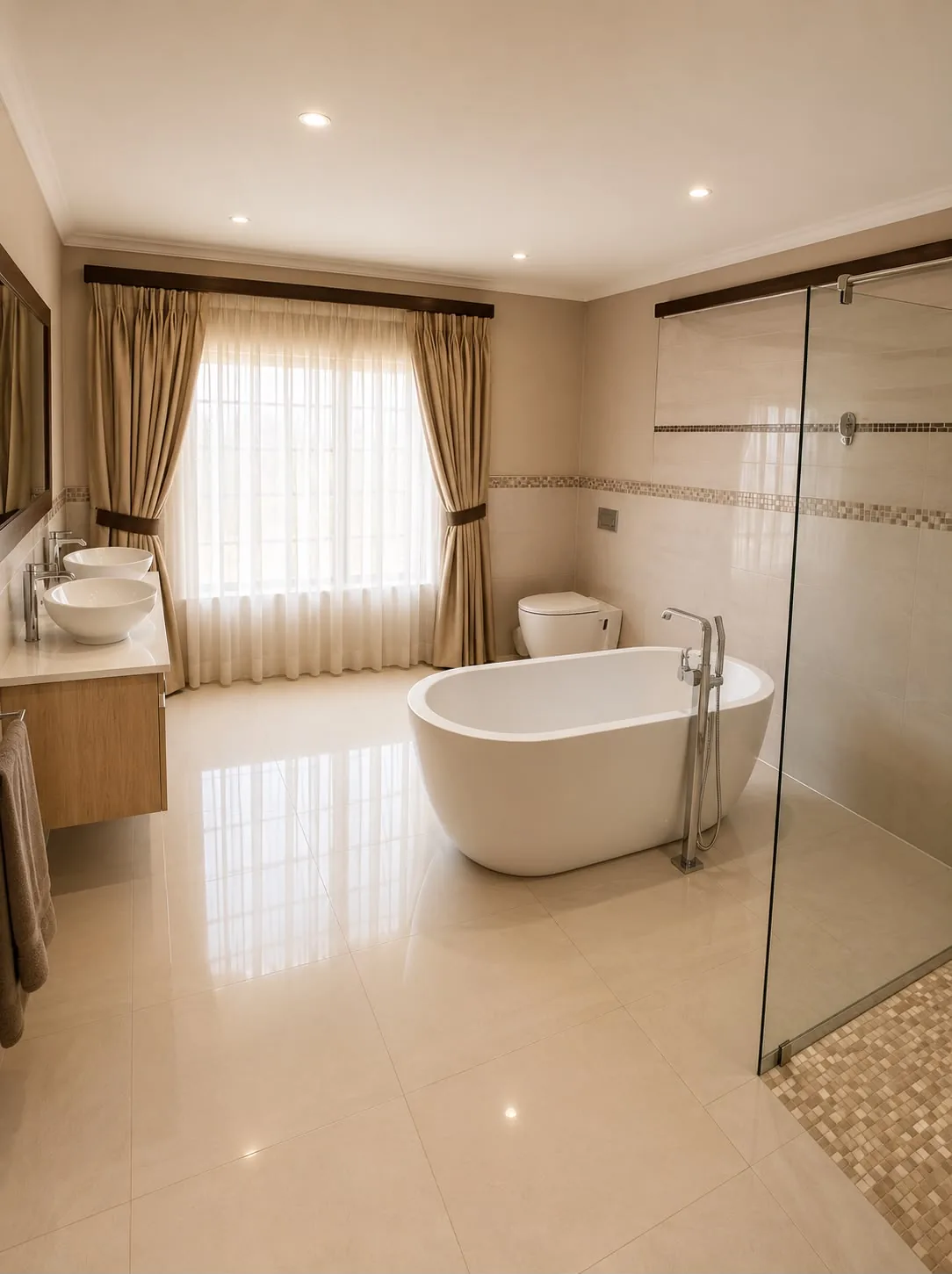 En-suite guest bathroom